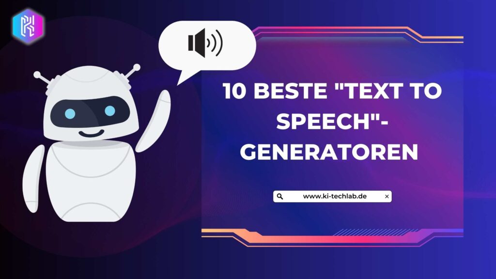 10 beste "Text to Speech"-Generatoren